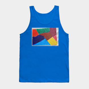 Colorful collage Tank Top